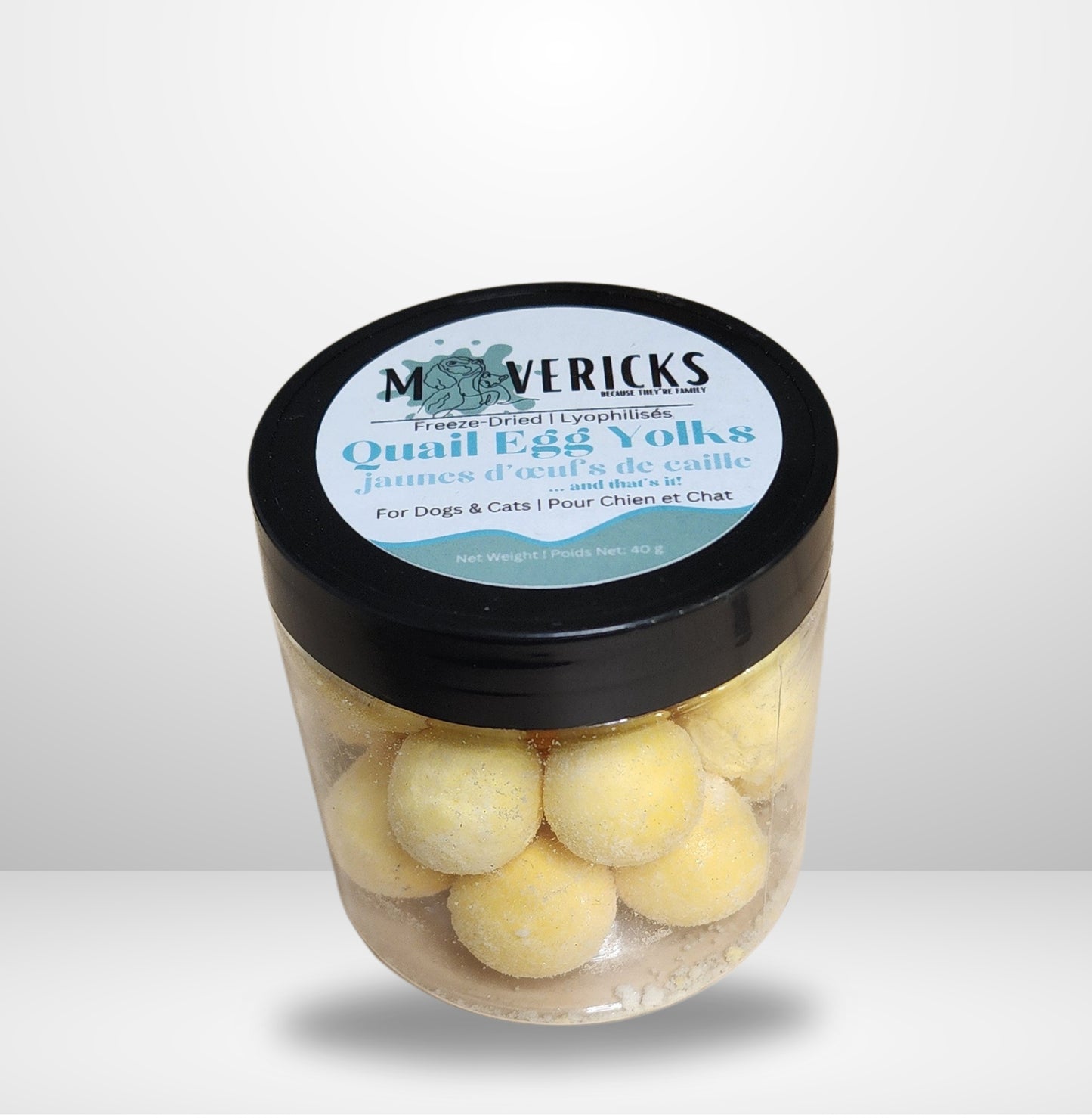 Freeze Dried Quail Egg Yolks for Dogs & Cats, Skin & Coat, Antioxidant Dog & Cat Food Topper