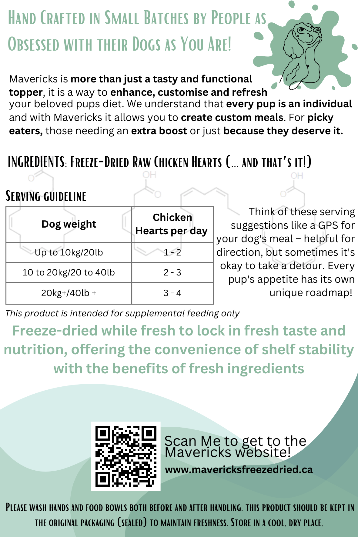Freeze Dried Chicken Hearts for Dogs - Overall Health Dog Food Topper
